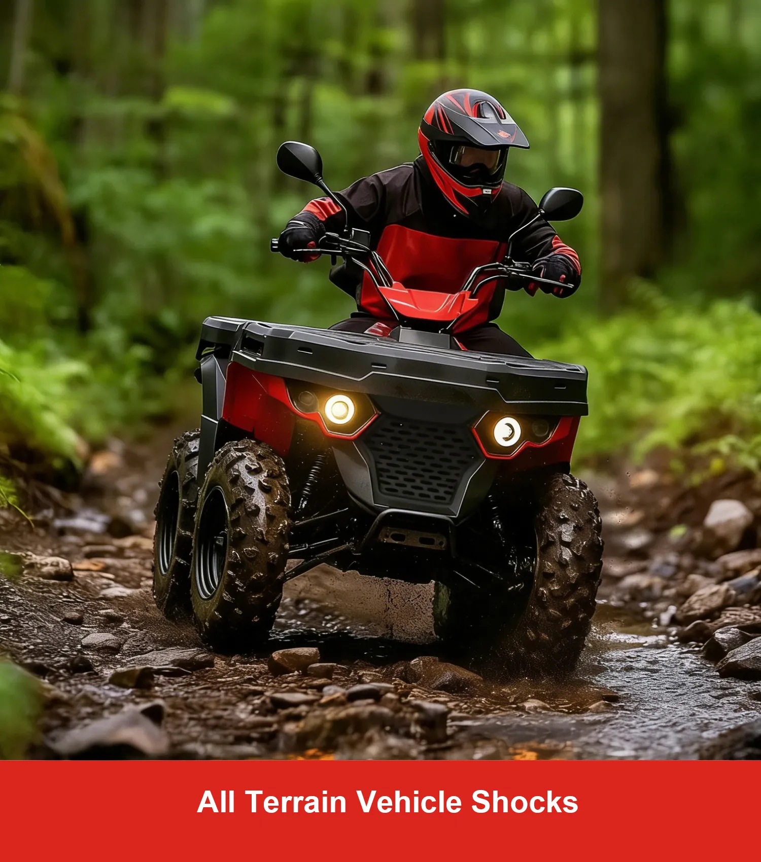 Adjustable Hydraulic Shock Absorbers for All-terrain Vehicles Adjustable Hydraulic Shock Absorbers for All-terrain Vehicles